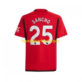 Manchester United Sancho 25 Heim Trikotsatz 2023/24 Kurzarm